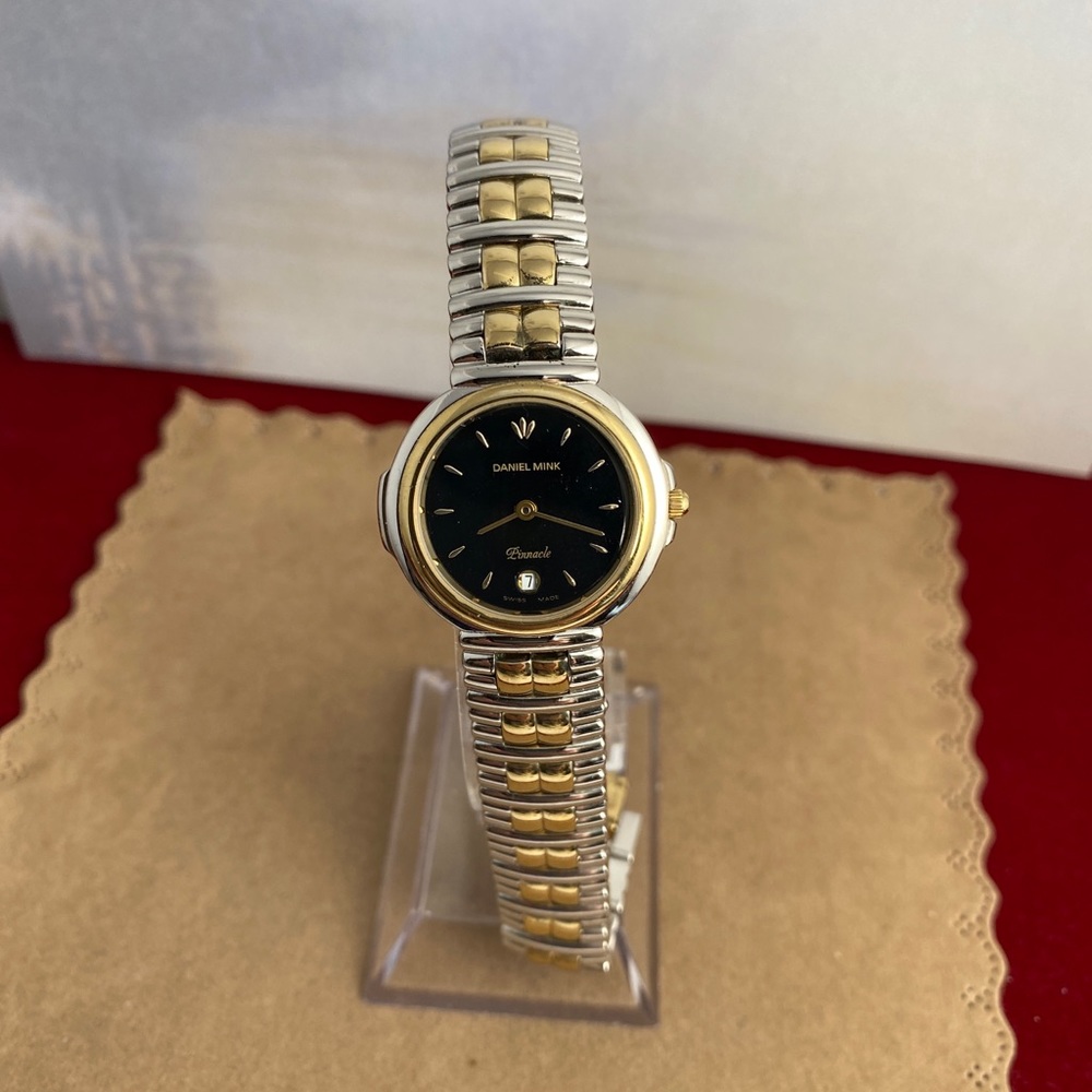 Designer Vintage Daniel Mink Pinnacle Swiss Watch - Picture 4 of 12
